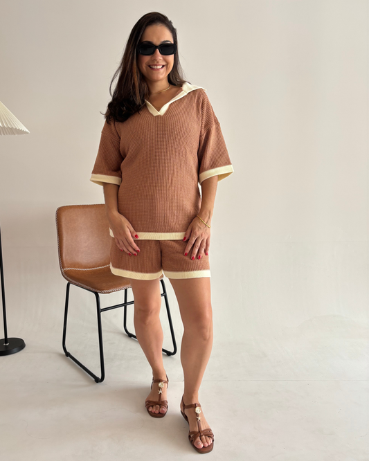 Conjunto de tricot Clara