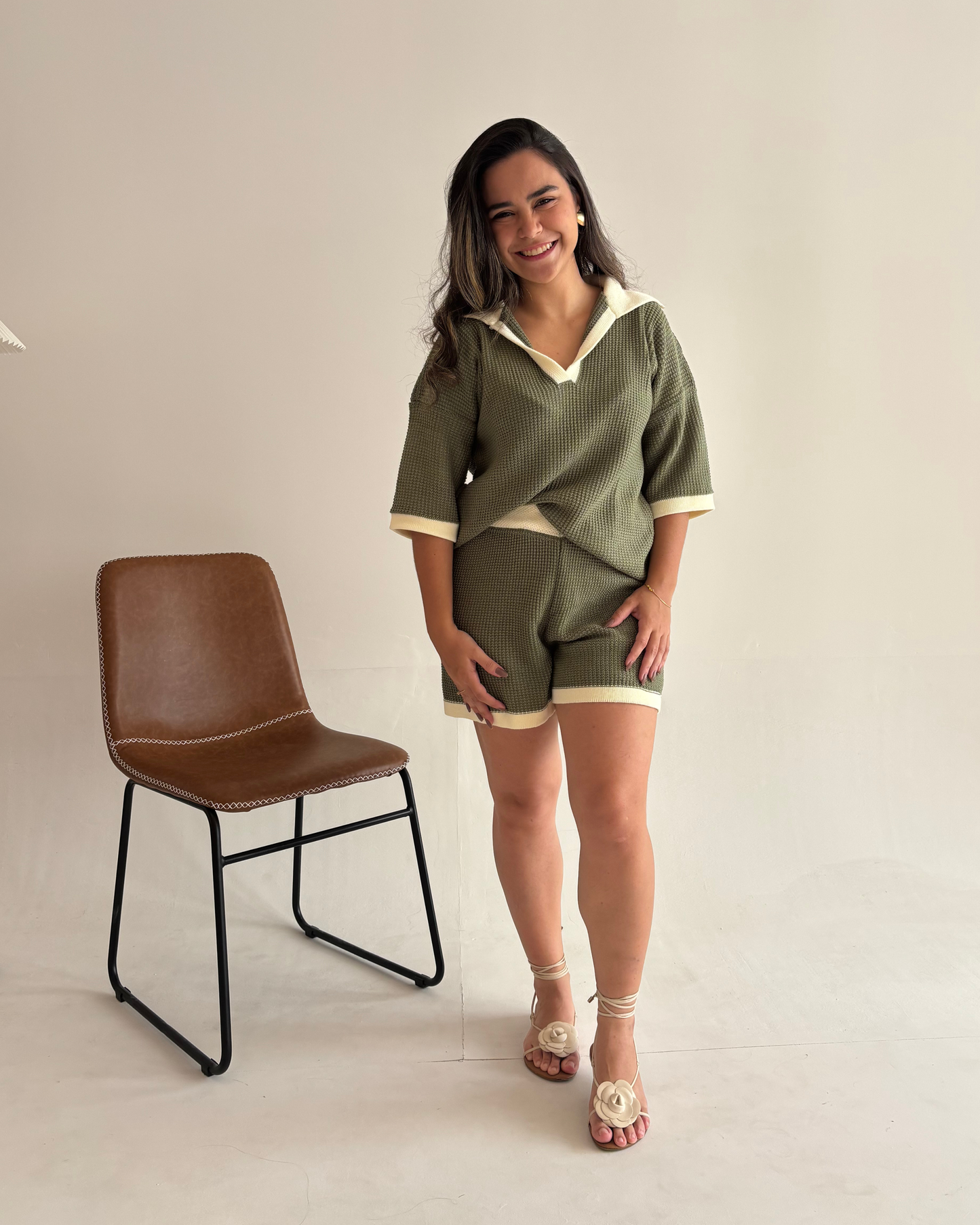 Conjunto de tricot Clara