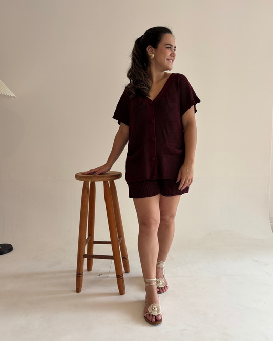 Conjunto Short Botões Vivi